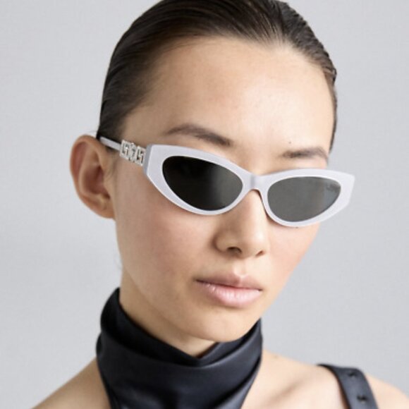 NEW VERSACE CAT EYE WOMEN VE4470B 54741U SUNGLASSES MOD 4470B 5474/1U - Picture 1 of 4